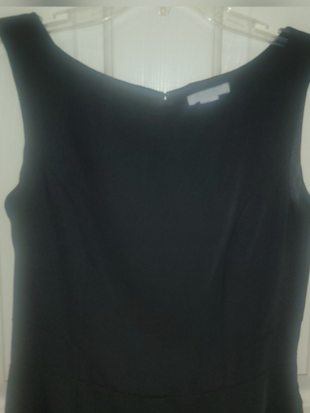 H&M Little Black Dress Sleeveless Fit & Flare A-Line Skater Cocktail Dress Sz 8 - Picture 6 of 6